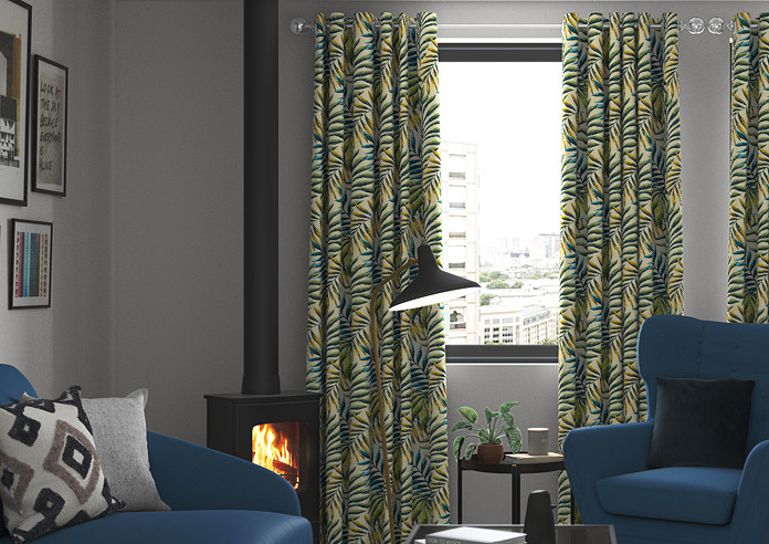 Manila, Lagoon - Made to Measure Curtains - Image 3
